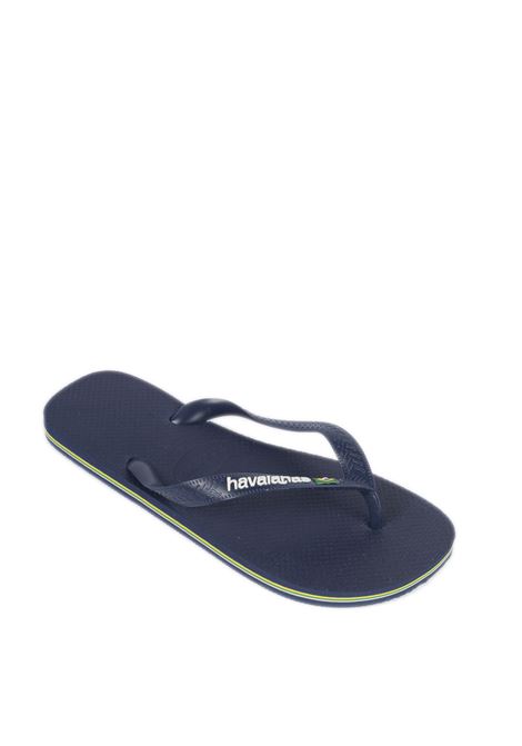 blue brasil logo sandal HAVAIANAS | 4110850BRASIL LOGO-0555